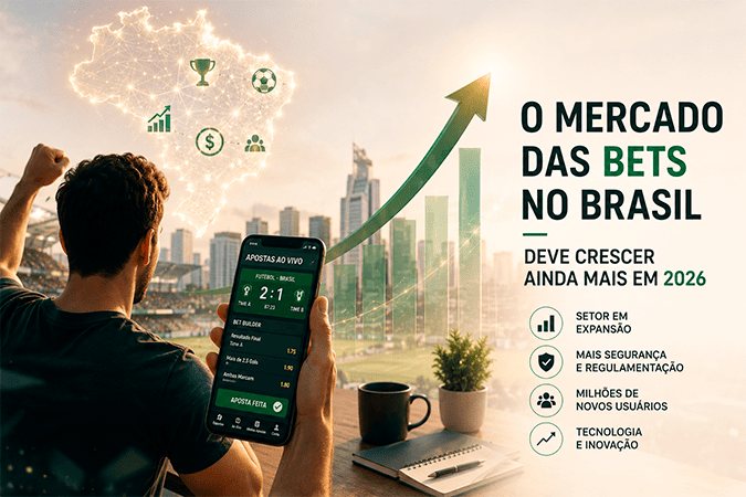 Capa do post: O Mercado das Bets no Brasil Deve Crescer Ainda Mais em 2026