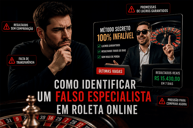 Como Ganhar na Roleta Online - Como Identificar Falsos Especialistas em Roleta Online