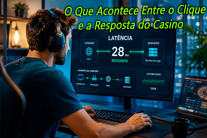 Capa do post: O Que Acontece Entre o Clique e a Resposta do Casino