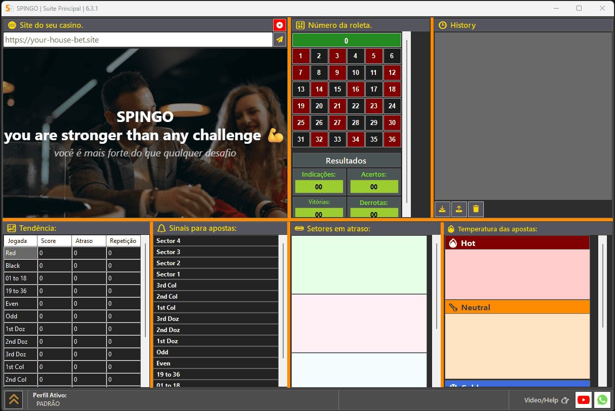 Main Dashboard